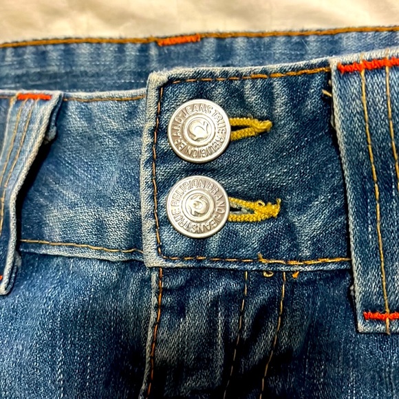 True Religion Brand Sammy Jeans Flare Medium Wash - Picture 6 of 8